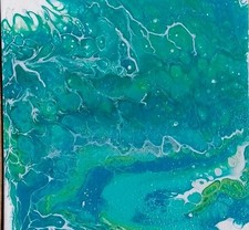 Acrylic pour original for sale  LOUGHTON