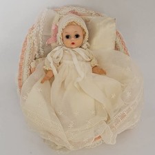 Boneca bebê Madame Alexander Little Genius vestido de batizado acessórios originais comprar usado  Enviando para Brazil