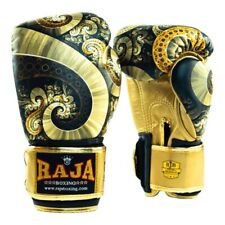 Luvas de boxe Raja treinamento couro Mma Muay Thai fantasia Defy socos luta comprar usado  Enviando para Brazil