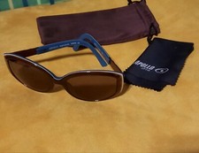 Sonnenbrille braun blau gebraucht kaufen  Dortmund