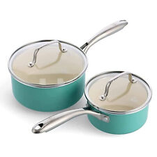 Greenlife saucepan set for sale  OLDHAM