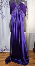 Vestido longo Bora EUA tamanho M cetim roxo comprar usado  Enviando para Brazil