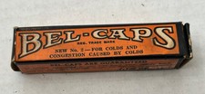 Garrafa de cortiça antiga Bel-Caps remédio frio W.E. Shuit Clifton NJ Pharmacist comprar usado  Enviando para Brazil