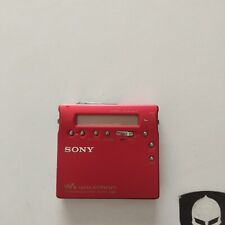 Gravador portátil Sony MZ-R900 MD Walkman MDLP VERMELHO faltando tampa da bateria comprar usado  Enviando para Brazil