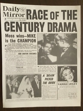 Poster newspaper page for sale  LYTHAM ST. ANNES
