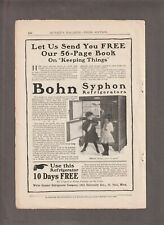 1906 BOHN SYPHON REFRIGERATOR Magaz. AD~OFERTA DE LIVRO GRÁTIS~Esmalte Branco~SAPATOS PRATELEIRAS comprar usado  Enviando para Brazil