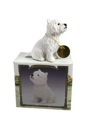 Westie dog figurine for sale  COVENTRY