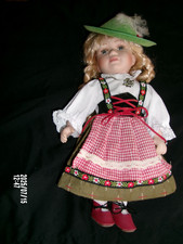 Vintage porcelain doll.30cm for sale  PAIGNTON