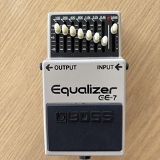 Boss graphic equalizer for sale  LOUGHBOROUGH