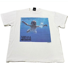 Camiseta Vintage Nirvana Nevermind XL Kurt Cobain Ponto Único Anos 90 Gigante REIMPRESSÃO comprar usado  Enviando para Brazil
