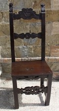 Seggiolone legno noce usato  Perugia