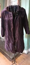 Ladies purple velvet for sale  DUMFRIES