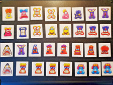 Vintage RARO Original GoGos Crazy Bones Adesivos Lote 32 Peças Sortidas Eggy+MAIS comprar usado  Enviando para Brazil