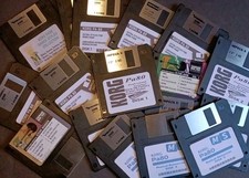 Floppy disk korg usato  Spedire a Italy