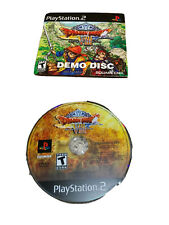 DRAGON QUEST VIII: TRAVEL OF CURSED KING DISCO DEMO na capa Playstation 2 PS2, usado comprar usado  Enviando para Brazil
