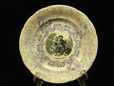Assiette parlante faïence d'occasion  Équeurdreville-Hainneville