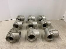 Lote de 9 trilhos de velocidade de alumínio Hollaender para cotovelo de tubo de 1,5 pol. cruzado de 90 graus comprar usado  Enviando para Brazil