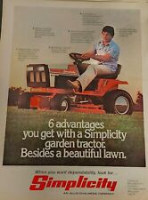 Simplicity lawn mower for sale  Lone Wolf