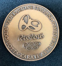Medaglia ufficiale rio usato  Italia