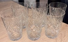 Set crystal cut for sale  DAVENTRY
