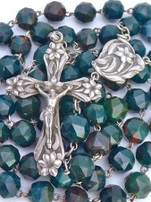 Blood jasper rosary d'occasion  Expédié en Belgium