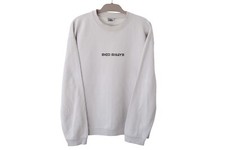 Moletom vintage Billabong Bad Billys logotipo grande anos 90 jumper cinza gola redonda comprar usado  Enviando para Brazil