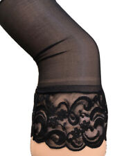 Bas noir dentelle d'occasion  Mérignac
