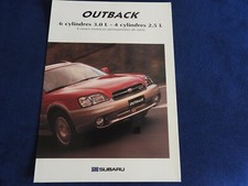 Catalogue depliant subaru d'occasion  Saint-Cyr-sur-Mer