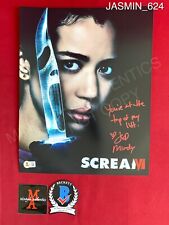 Jasmin Savoy Brown autographed signed 11x14 photo Scream Beckett COA Ghostface comprar usado Jasmin Savoy Brown autographed signed 11x14 photo Scream Beckett COA Ghostface comprar usado  Enviando para Brazil