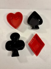 Usado, Terno de cartas de baralho pratos de lanche cinzeiro mesa de pôquer homem caverna 4” comprar usado Usado, Terno de cartas de baralho pratos de lanche cinzeiro mesa de pôquer homem caverna 4” comprar usado  Enviando para Brazil