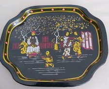 vintage tin tea tray for sale  BIRMINGHAM