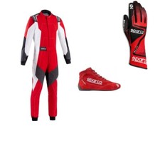 TRAJE DE CARRERAS GO KART TRAJE CIK FIA LEVEL2 CON BOTAS Y GUANTES A JUEGO GRATIS segunda mano  Embacar hacia Mexico