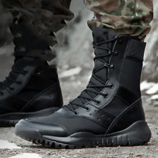 Botas táticas masculinas para exército ao ar livre combate militar escalada caminhada botas de trabalho sapatos comprar usado  Enviando para Brazil