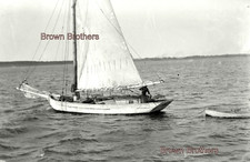 Usado, Negativos fotográficos de vidro de dragagem de ostras Long Island Great South Bay 1900 #2 (2 peças) comprar usado  Enviando para Brazil