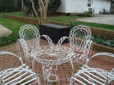Wrought iron patio for sale  Greensboro
