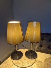 Pair bedside lamps for sale  ALFRETON