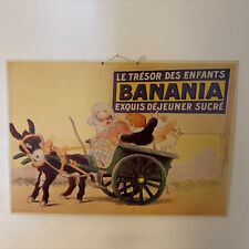 Affiche chocolat banania d'occasion  Rives