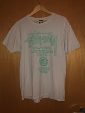 Stussy tour shirt for sale  ST. ALBANS