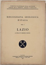 Bibliografia geologica italia usato  Roma