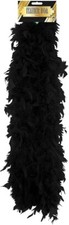 Black feather boa for sale  BRADFORD