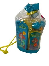 Disney A Pequena Sereia Conjunto de Banho Cuidado Infantil com Esponja Banho Bolha Mini Sabonete Antigo comprar usado  Enviando para Brazil