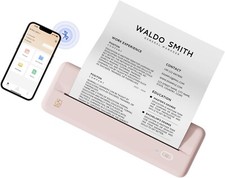 Impresora Portátil Inalámbrica HPRT, Impresora Térmica Bluetooth, iOS / Android, Rosa segunda mano  Embacar hacia Mexico