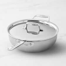 Panela essencial All-Clad d5 5 camadas aço inoxidável 4 qt com tampa comprar usado  Enviando para Brazil