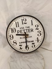 Vintage Petter Livro Azul Goodyear Relógio de Parede Automotivo 12" comprar usado Vintage Petter Livro Azul Goodyear Relógio de Parede Automotivo 12" comprar usado  Enviando para Brazil