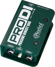 Usado, Radial Engineering Pro DI Rugged I-Beam Construction Passive Mono Direct Box comprar usado  Enviando para Brazil