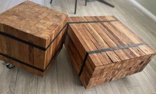 Teak planken couchtisch gebraucht kaufen  Frankfurt am Main
