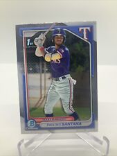 2024 Bowman Chrome 1º Bowman Paulino Santana #BCP-245 Texas Rangers comprar usado  Enviando para Brazil