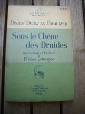 Bretagne chêne druides d'occasion  Cannes