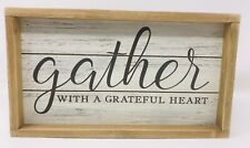 Wood sign gather for sale  Carmel