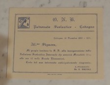 Cartolina invito manifestazion usato  Castiglione d'Adda